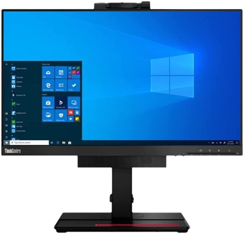 Lenovo ThinkCentre TIO22 (Gen4) 21.5" FHD Webcam Monitor - Black, Used - Good