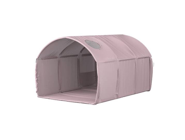 VitaliSpa Tunnelzelt Kubby Rosa 100 x 80 cm mit Fenster, Pink, Textil, Rund, 100x140 cm, Spielzeug, Kinderzelte