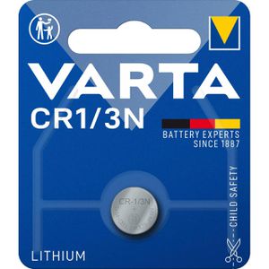 Varta Knopfzelle CR1/3N, 170 mAh, Lithium