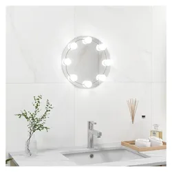 vidaXL, Spiegel, Oldono (mit LEDs) (30 cm)