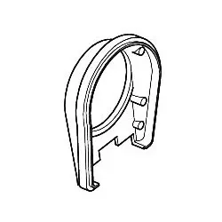 hansgrohe Sockel Excentra Fill 97697000 chrom