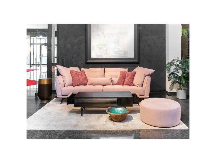 Table basse Soyons I 124 x 40 x 50cm Noir