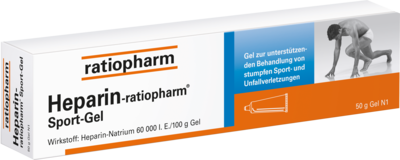 ratiopharm GmbH HEPARIN-RATIOPHARM Sport Gel 50 g 04757639