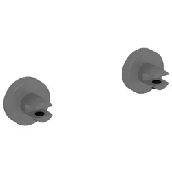 Halterungen für SAT X-Way PVD Gun Metal-Regal SATDXWW2GM