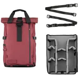 Wandrd PRVKE 31L Rhone Burgundy Pro Photography Bundle V4 (31 l), Kameratasche, Rot