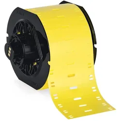 Brady, Etikettenrolle, B33-60x10-7643-YL, Heatex Schilder, Gelb, matt, 60.00 x 10.00 mm, für BBP33, i3300, i5300 (7 (60 mm)