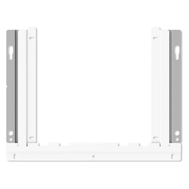 SMS Slim Fixed - Befestigungskit (Wandbefestigung) für LCD-Display - weiss, Silber - (FS011060)