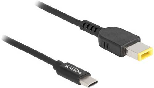 Delock USB-C Kabel USB-C Stecker, USB-C Stecker 1.50m Schwarz 87970