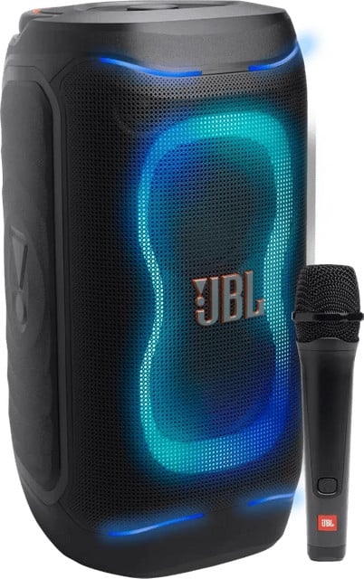 JBL Partybox 130 Zwart met JBL PBM100 Zwart hoofdtelefoon