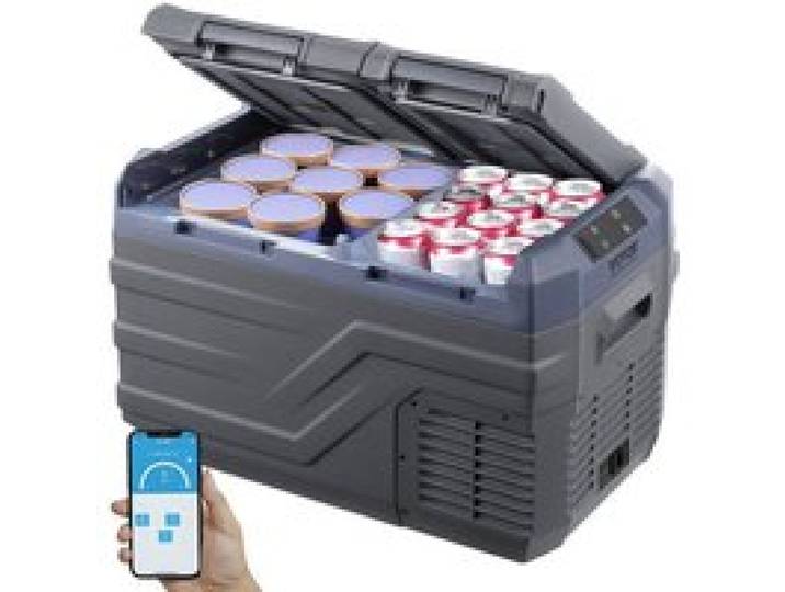 Réfrigérateur portable 25L à compresseur 60W 2 zones -20°C à 20°C pour voiture/camping/maison