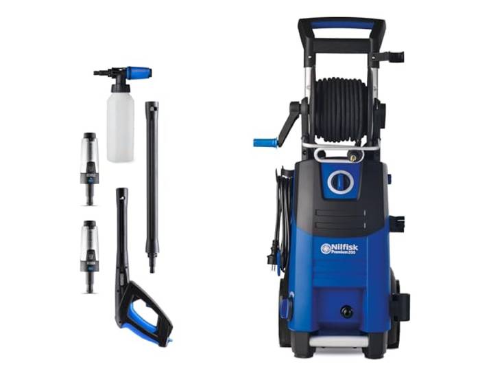 Nilfisk Premium 200 Bar Hogedrukreiniger + Schuimspuit (3300 W)