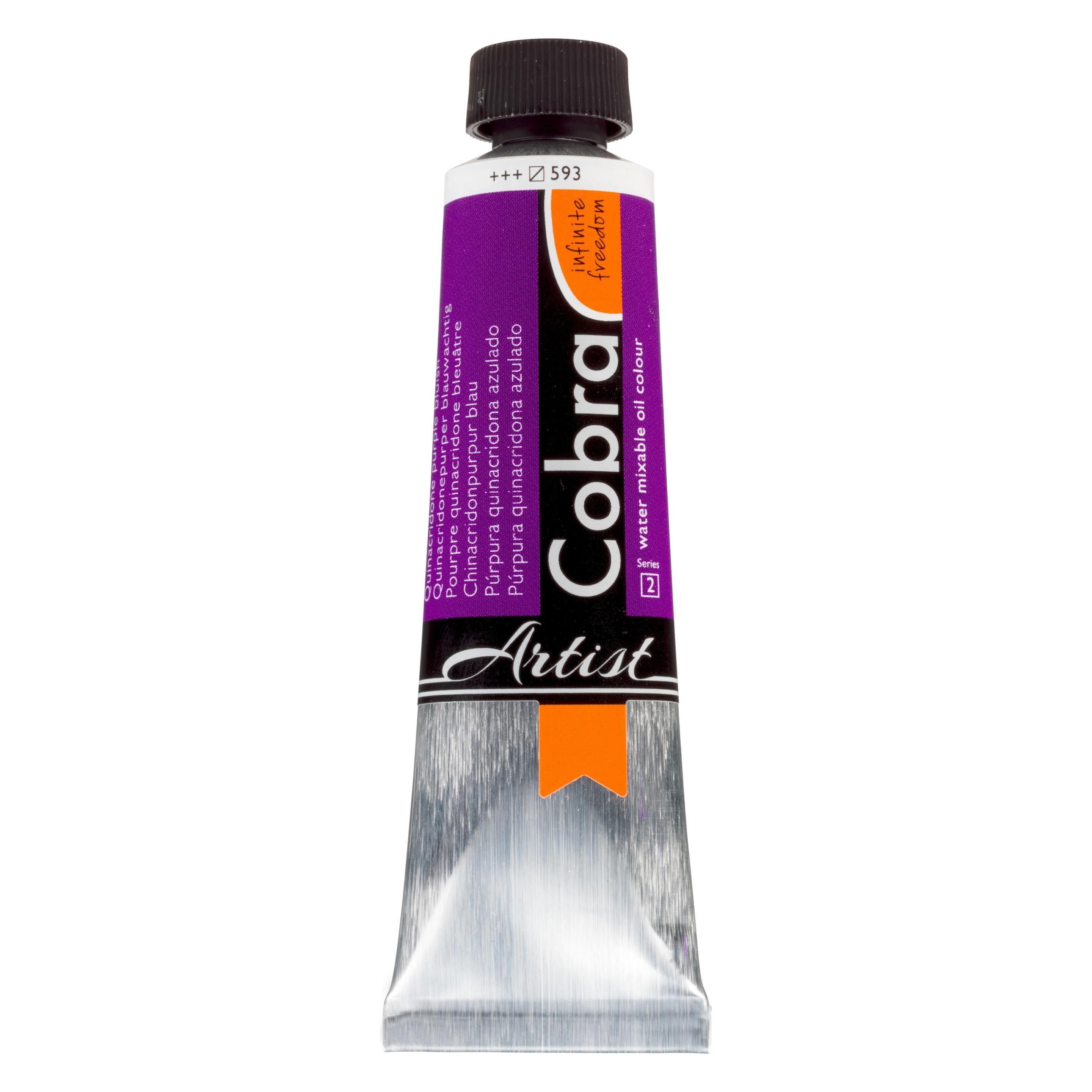 Cobra Artist Ölfarbe Tube 40 ml Chinacridonpurpur Blau 593 (40 ml) (ROY-21055930)