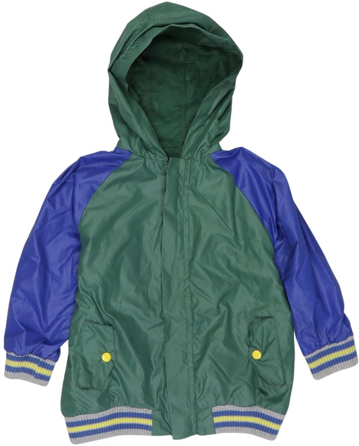 Bench. Jungen Jacke oder Mantel, Mehrfarbig, Gr. EU 92, Synthetik - Second Hand