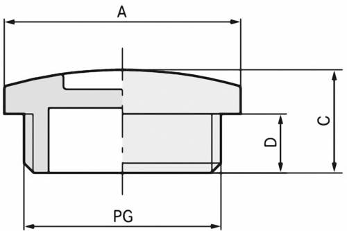 LAPP 52024857 SKINDICHT BLK-GL PG48 RAL 7035 LGY Verschlussschraube PG48 Polystyrol Lichtgrau (RAL 7035) 25St.