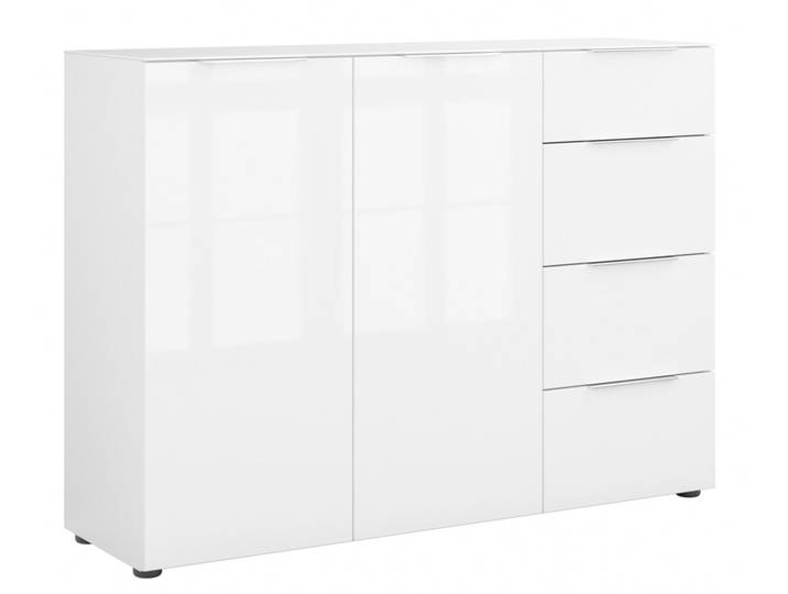 Novel Sideboard STYLE, Weiß, Holznachbildung