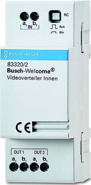 Busch-Jaeger Répartiteur vidéo intérieur REG 83320/2 (2CKA008300A0041)