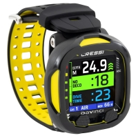 Cressi - Cressi Da Vinci Tauchcomputer - Farbe: Black/Yellow