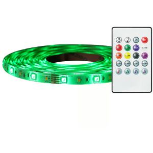 Nordlux LED-Streifen Led Strip, dimmbar, weiß + RGB, für außen, IP44 wasserfest, 230V, Fernbedienung, 3m