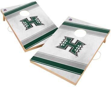 Skip's Garage Hawaii-Manoa Rainbow Warriors 2x4 Tailgate Cornhole Boards