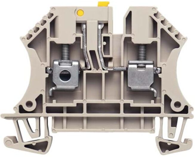 Weidmüller Bornes de mesure sans prise, beige WTR 4 (0456243)