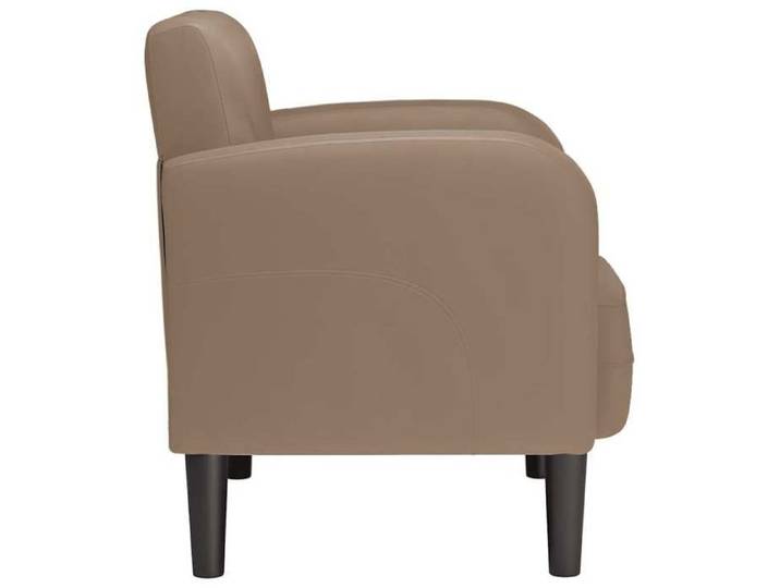 TOP 2026  Chaise de canapé - 1 PC - avec accoudoirs - cappuccino noir 54 cm FF4538