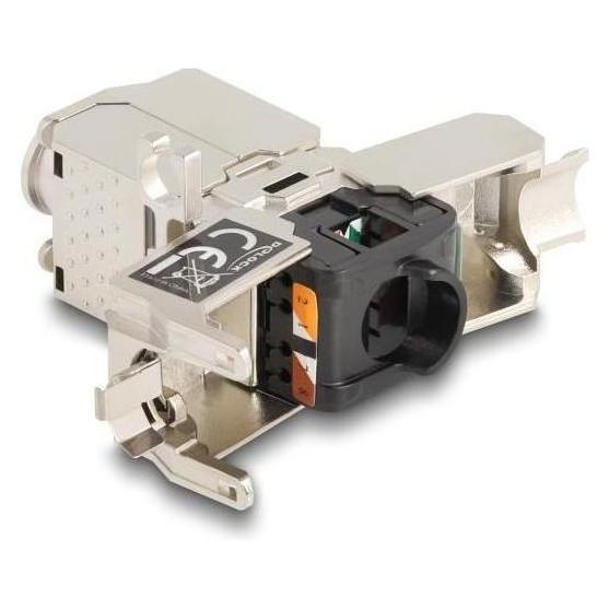 Delock Netzwerkkabelverbinder LSA zu LSA Cat.6A STP werkzeugfrei (88198)