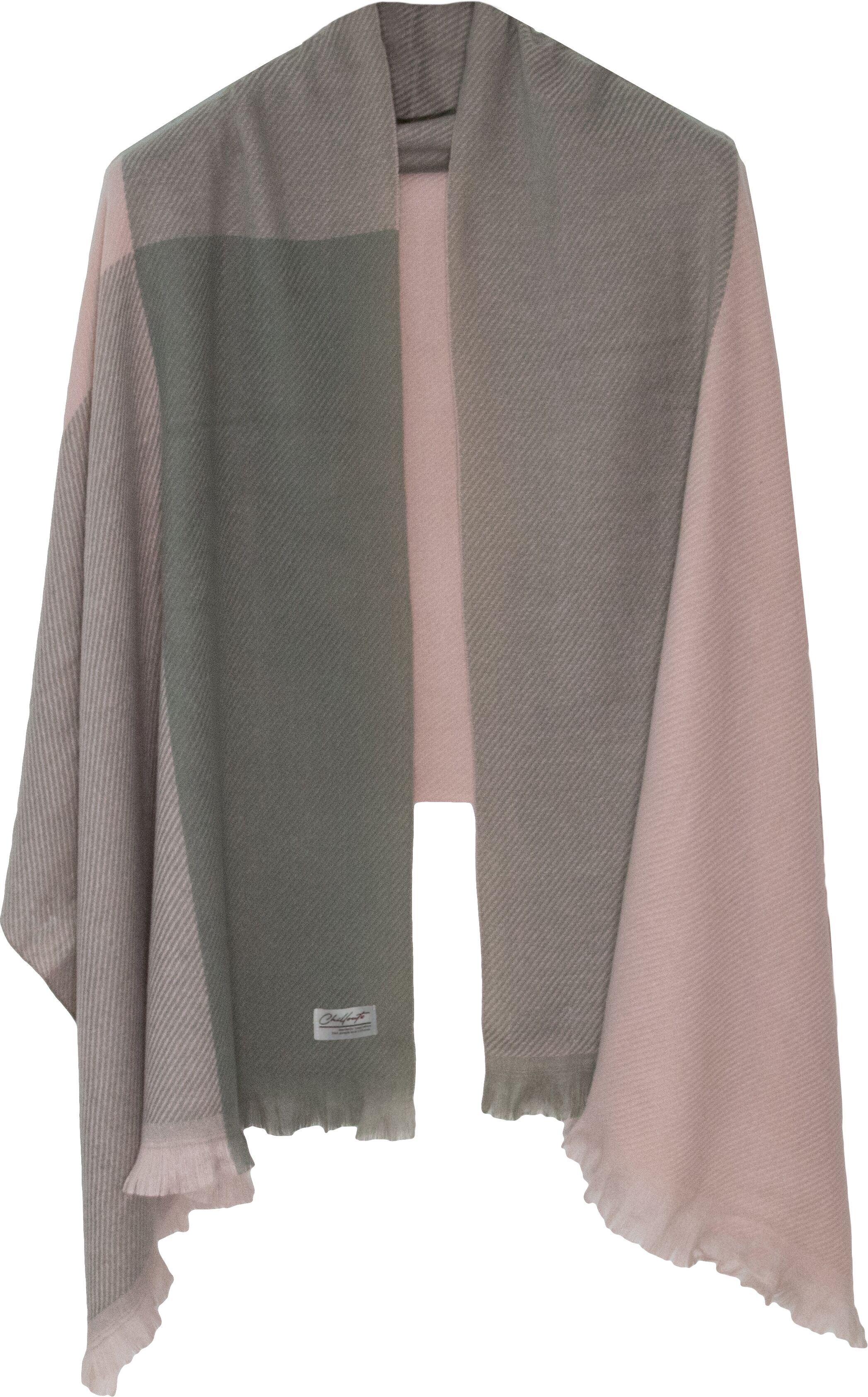 Strickschal CHILLOUTS "Gaia Scarf", Damen, grau (pink), Web, Kunstfaser, Modetücher Strickschal, tragbar als Schal oder Stola, Grösse: 180 x 70 cm pink Einheitsgröße