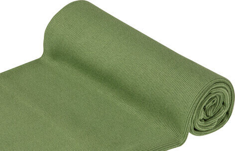 Rippen-Bündchenstoff "Comfort", grün