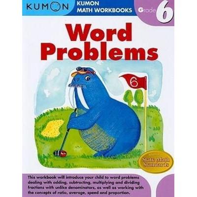 Kumon Grade 6 Word Problems, Taschenbuch von , Kumon Publishing North America, Inc, 978-1-934968-63-5