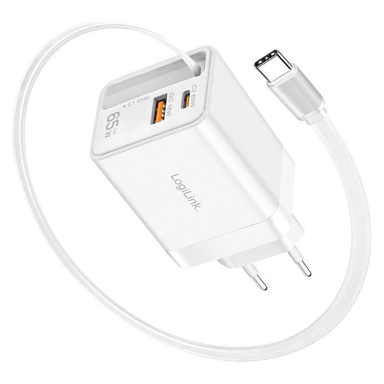 LogiLink Prüfen (65 W, 3 Ports) (PA0401)
