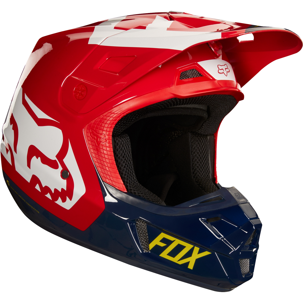 FOX V2 Preme Motocross Helm 19528-248-S