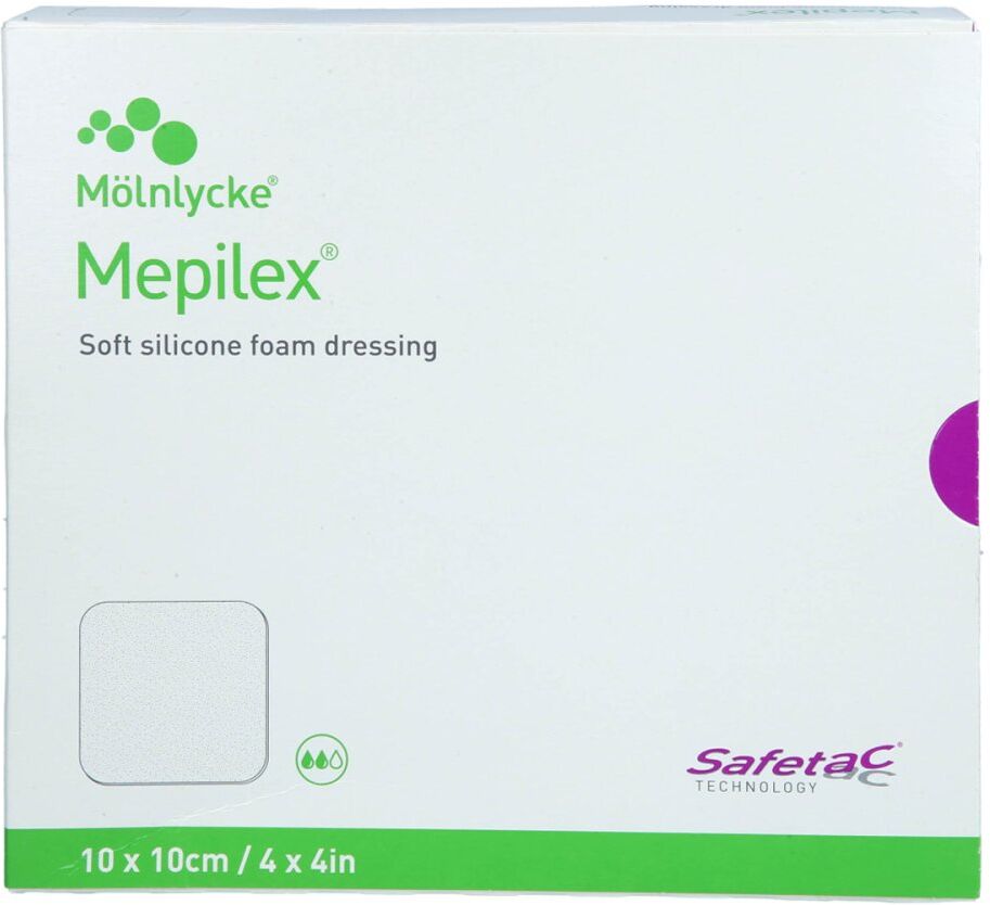 Mepilex 10x10 Cm Schaumverband 5stk