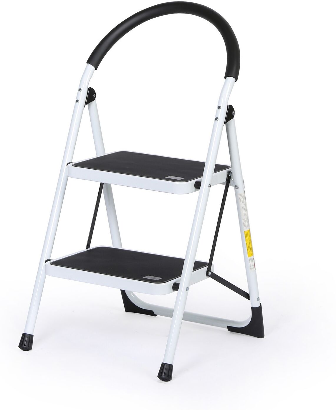B2B Partner Klappbare Stahltreppe, 475 mm, 2 Stufen
