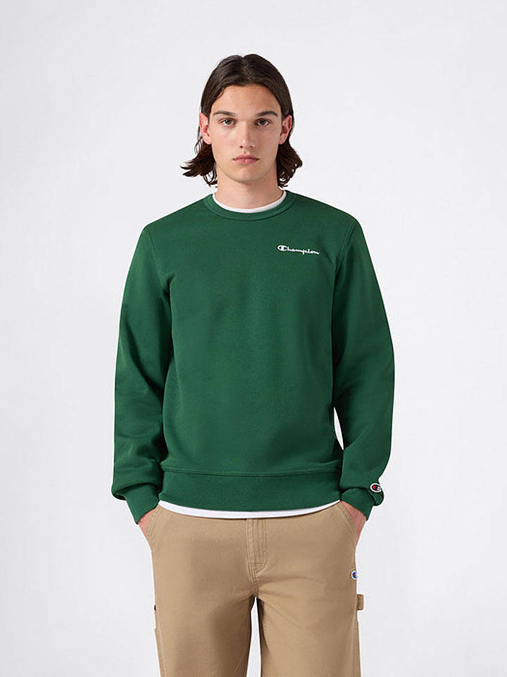 Champion Sweatshirt in Grün - L