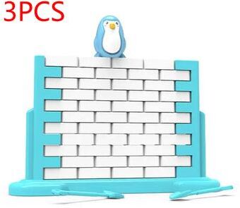 Perfect Picks Market Mini Penguin Ice Breaker Game For Kids & Family Fun Balance Toy 3pcs