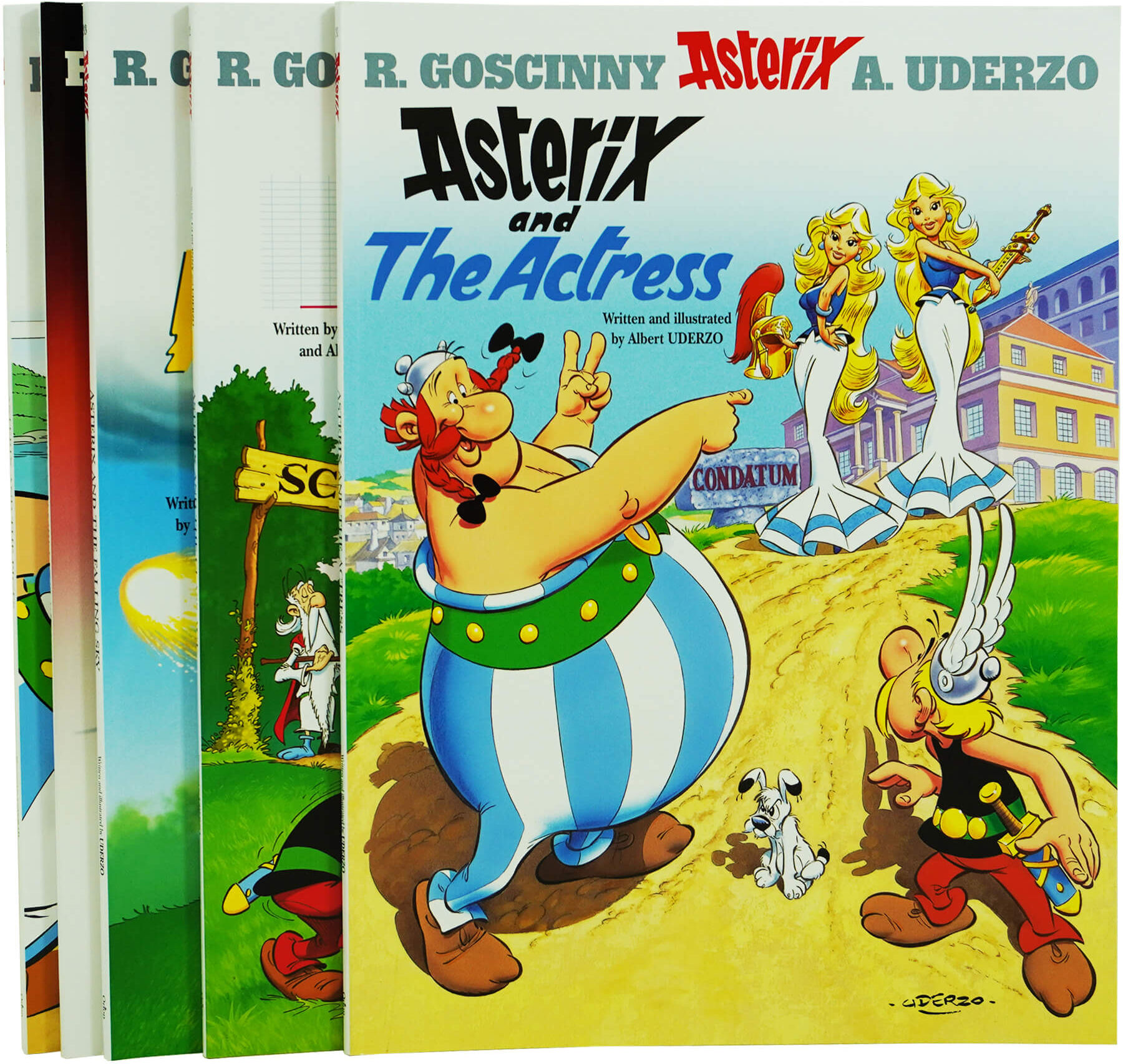 Asterix Series 7 (Book 31-35) by Goscinny & Uderzo: 5 Books Collection Set - Ages 6-11 - Paperback Hachette Children's Group