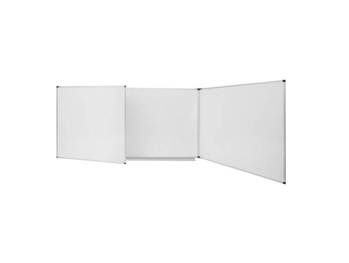 Tableau triptyque blanc émaillé Trio Maya NF 100 x 200 cm Bi-Office