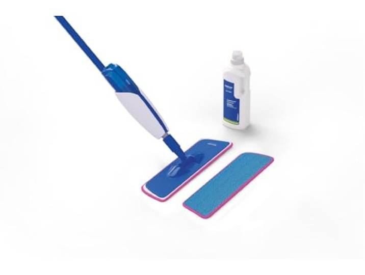 Quick-Step Spray Mop Reiniger - Mop - Blauw - Katoen (Cotton) - Vloer