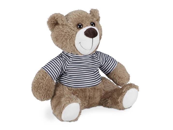 Türstopper Teddybär Weiss-Hellbraun-Schwarz