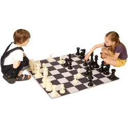 Achoka Spielteppich-Set Schach