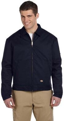 Dickies JT15 Insulated Industrial Eisenhower Jacket in Dark Navy Blue size Small TJ55