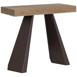 Itamoby Ausziehbare Konsole 90x40/300 cm Diamond Oak Nature Bear Rahmen