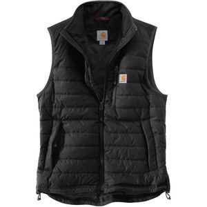 Carhartt Arbeitsweste Rain Defender Relaxed Fit Insulated Vest, wind- und wasserdicht, schwarz, Größe L