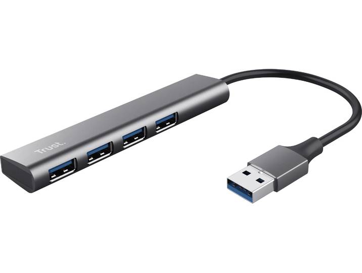 Trust Halyx 4-Poorts USB A 3.2 Gen 1-hub