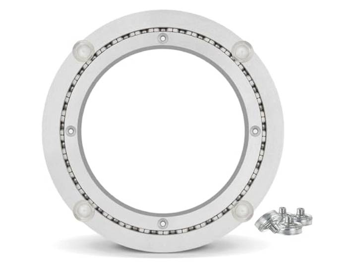 Esstisch-Drehplatte, Um 360 Grad drehbare Schwenkplatte, schwere Lasten, for Kaleidoskope(24 inches (600mm))