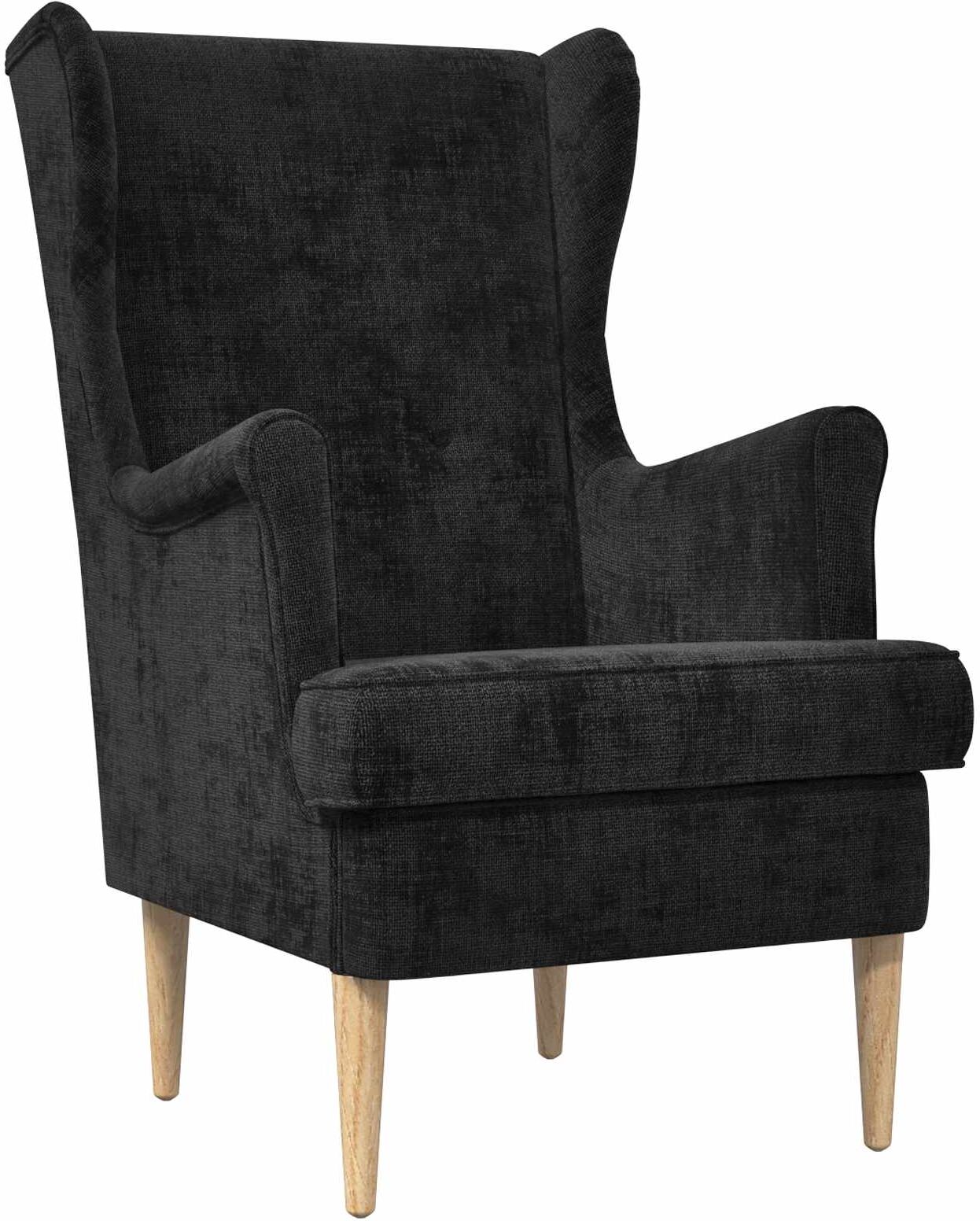 vidaXL Fauteuil Noir ARES