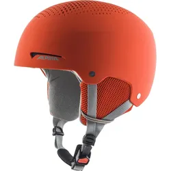 Alpina ZUPO - Kinder Skihelm - pumpkin-orange matt - 51