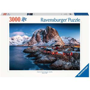 Ravensburger Puzzle 17081, Hamnoy - Lofoten, 3000 Teile, ab 14 Jahre