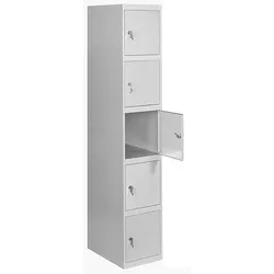 SimonRack Spind Schrank, Metallschrank, Schließfachschrank, Schloss, 1800x400x500 mm  - Simonlocker