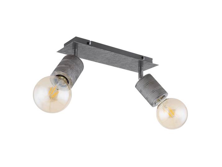 Globo Strahler, Silberfarben, Metall, 10x16x31 cm, CE, verstellbare Spotlights, Lampen & Leuchten, Innenbeleuchtung, Spots & Strahler, Deckenspots